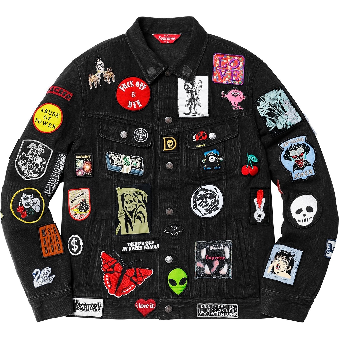 Patches Denim Trucker Jacket view 6